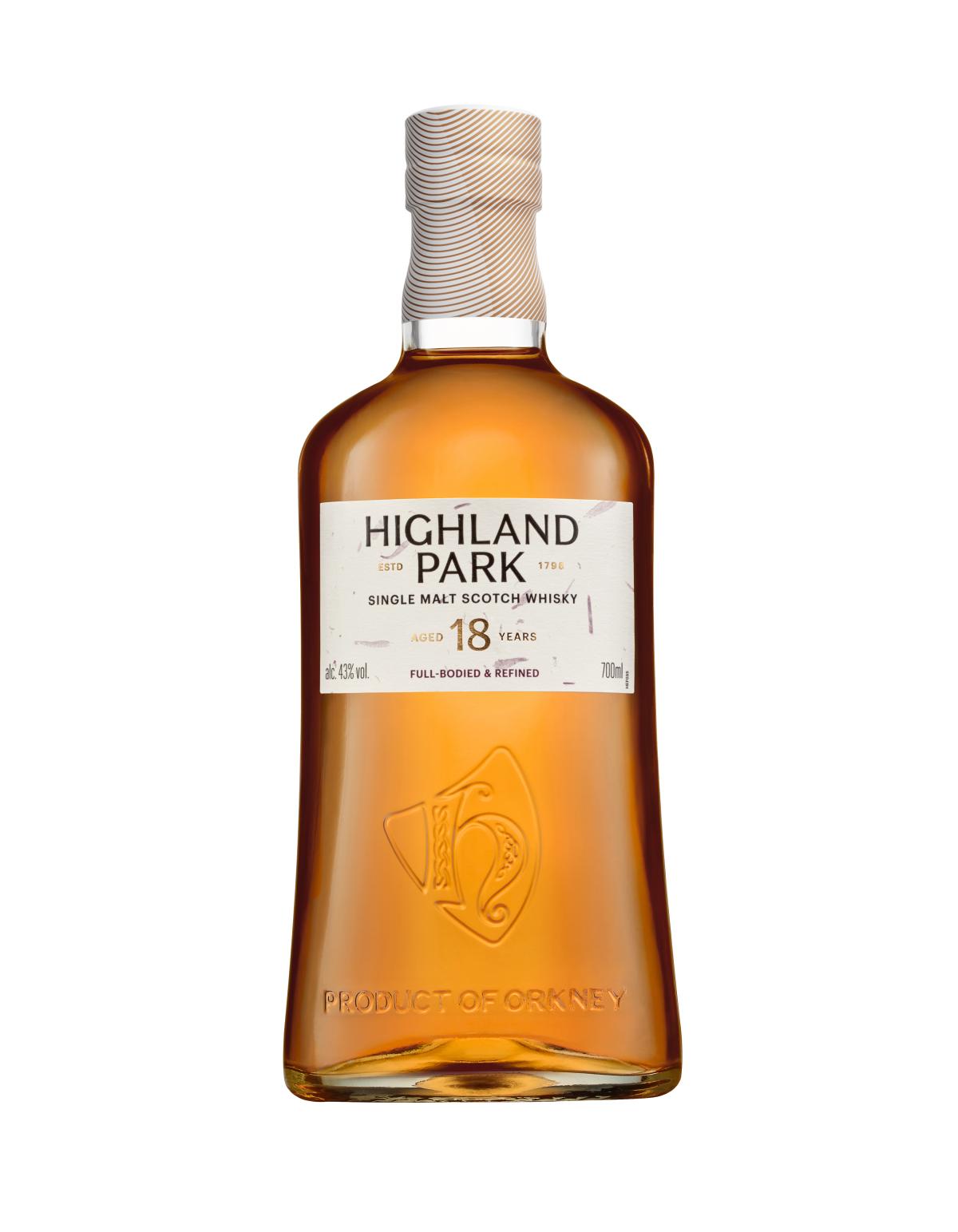 Highland Park 18 Year Old Bottle 