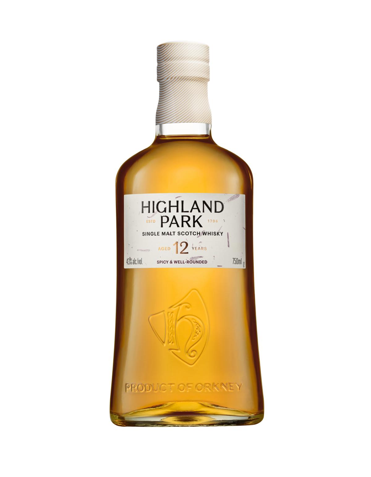 Highland Park 12 Year Old Bottle 