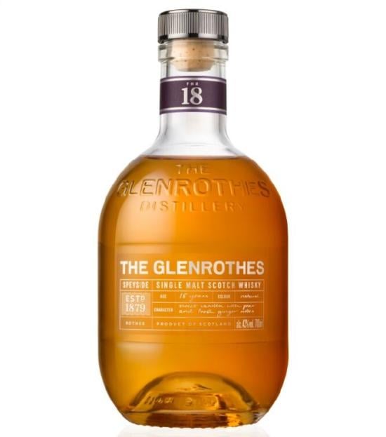 A bottle of Glenrothes 18 Year Old